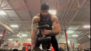 side hammer curls bench