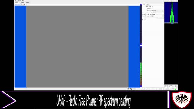 Radio Free Polaris - RF Spectrum painting