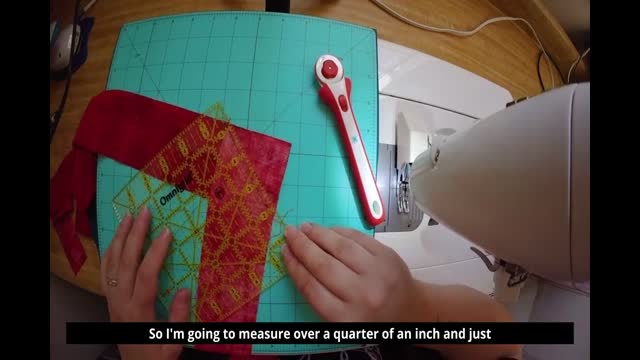 Finishing the Hearts and Kisses Quilt, Trimming and Binding