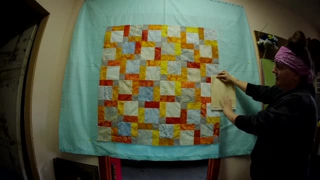 Update on the disappearing 9 patch quilt