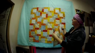 Update on the disappearing 9 patch quilt
