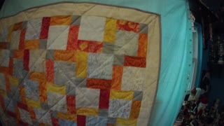 Final reveal of the disappearing 9-patch quilt