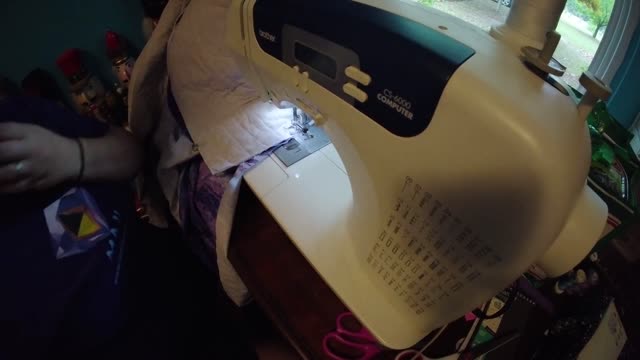 How to add an oversized back to make a self-binding quilt